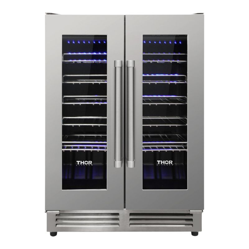 Thor Kitchen 42 Bottle Dual Zone Built-in Wine Cooler